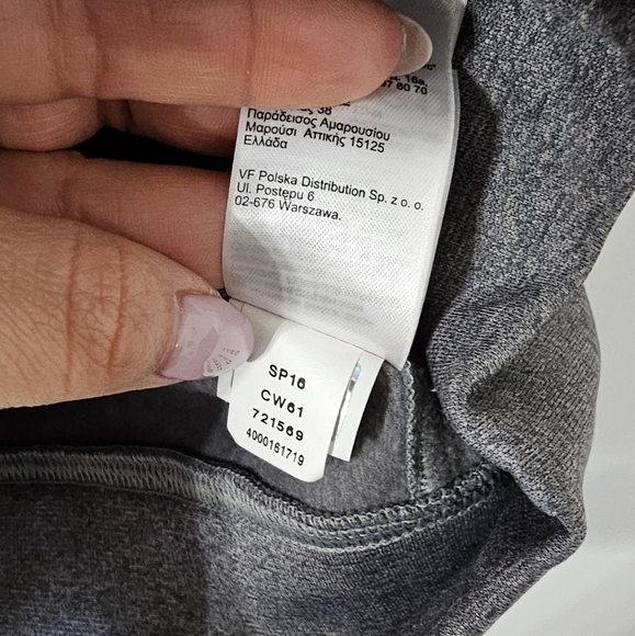 Nwot The North Face Pink and Gray Zip-Up Hoodie Jacket - Picture 4 of 7